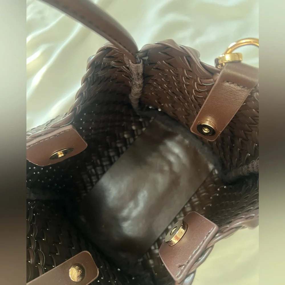 Anthropologie The Hollace Tote: Woven mini Bag - Picture 6 of 7